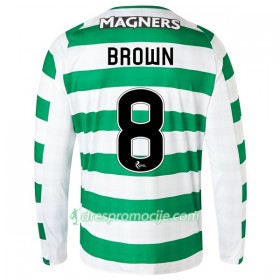 Celtic FC Dres Brown 8 Domaći 2018/19 Dugim Rukavima